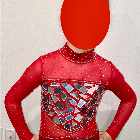 Gorgeous Mirrored Dance Costume - Picture 6 of 7